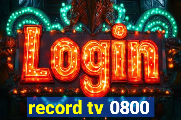 record tv 0800